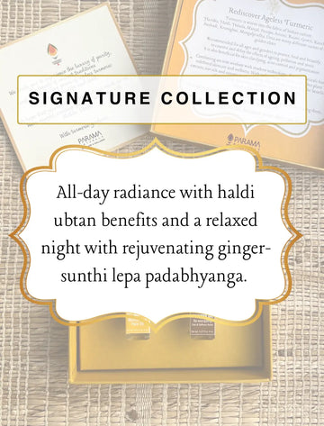 Signature Collection - Minis Parama Naturals raksha bandhan gift for sister best rakhi gifts for sister rakhi gift hampers for her beauty gift box for raksha bandhan cosmetic gift sets for rakhi skincare gift for sister on rakhi personalized beauty gifts for raksha bandhan rakhi special face oil
festive glow skincare for raksha bandhan natural cosmetics for rakhi gift ayurvedic skincare rakhi gifts